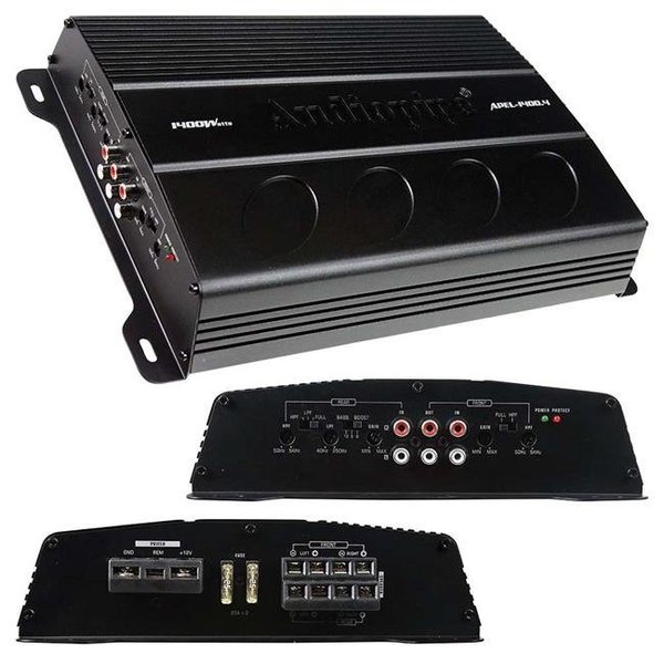 Audiopipe AudioPipe APEL14004 1400W 4 Channel Amplifier APEL14004